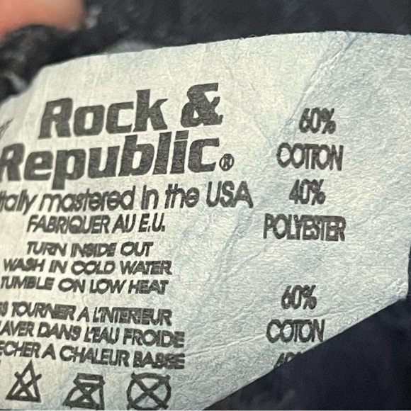 Rock & Republic Kasandra bootcut dark wash size 29 x 31 - Picture 12 of 15